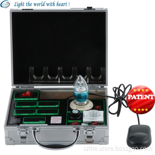 LED Lux Meter Demo Case